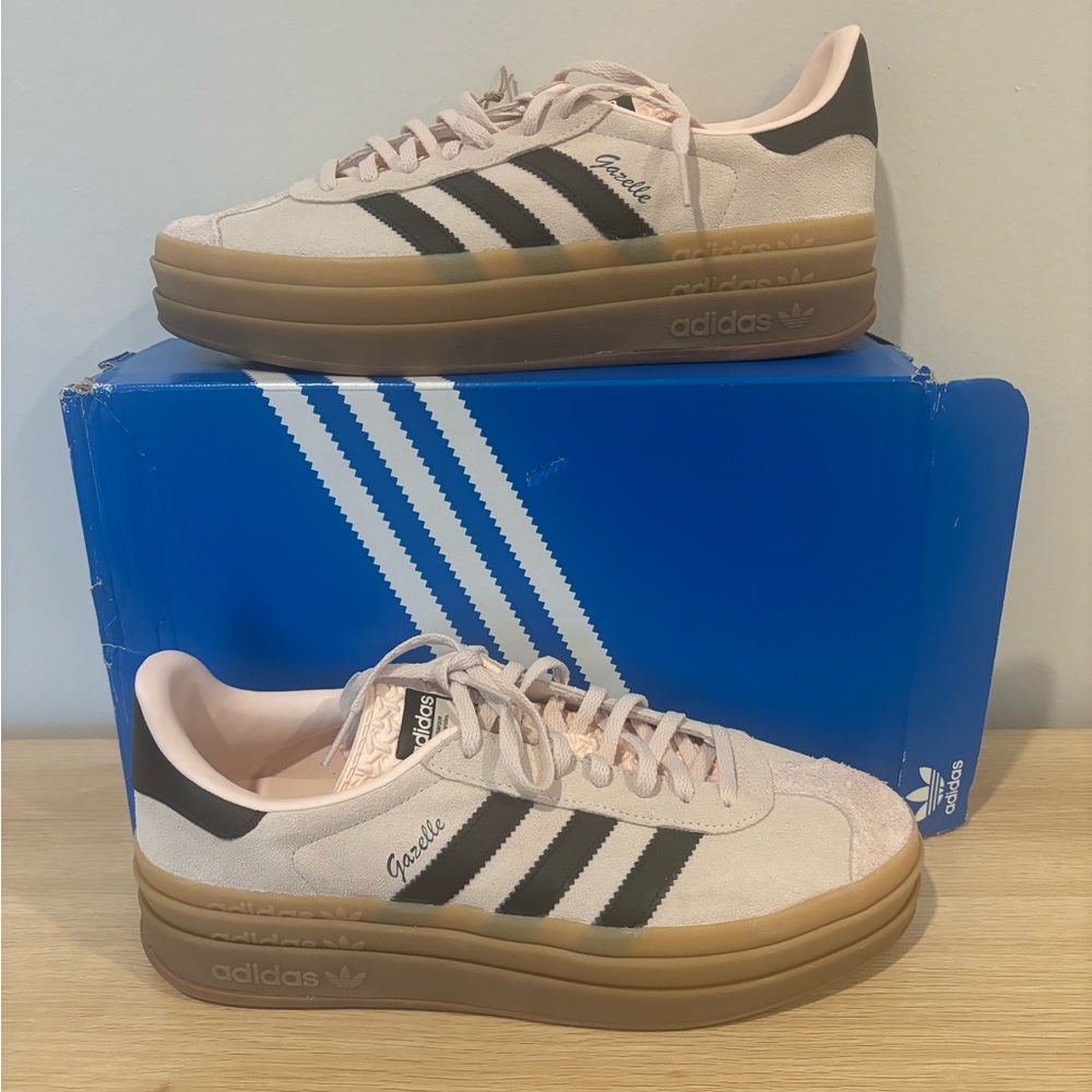 Adidas Gazelle Sneakers in Pink and Black